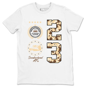 WNBA x Air Jordan 3 “Desert Camo” shirts to match jordans Sneaker Emblem sneaker match tees Air Jordan 3 Desert Camo SNRT Sneaker Release Tees Clothing Sneakerhead ShirtsWhite 2 unisex cotton tee