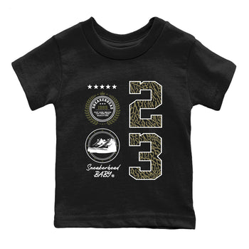 Sneaker Threads – Sneaker Threads To Match Air Jordan 3 Family Affair Shoes – Sneaker Emblem Kids T-Shirt Black 2