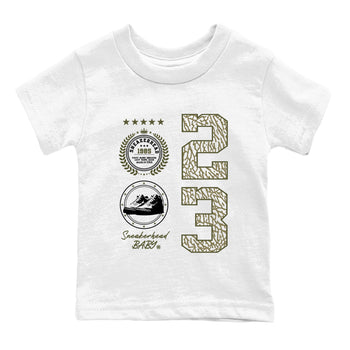 Sneaker Threads – Sneaker Threads To Match Air Jordan 3 Family Affair Shoes – Sneaker Emblem Kids T-Shirt White 2