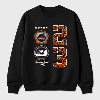 Sneaker match tees – Sneaker Tees To Match Air Jordan 3 Orange Citrus Shoes – Sneaker Emblem Tee Black 2