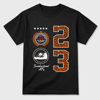 Sneaker match tees – Sneaker Tees To Match Air Jordan 3 Orange Citrus Shoes – Sneaker Emblem Tee Black 2