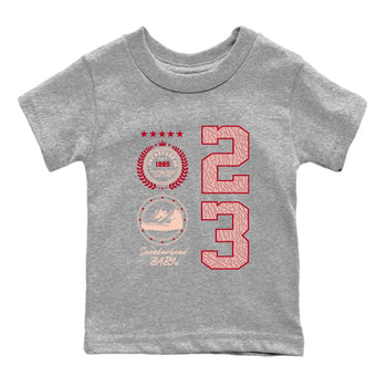 3s Valentines Day shirts to match jordans Sneaker Emblem best t shirts to wear with jordans Air Jordan 3 Valentines Day match shoes to clothes SNRT Sneaker Tees Youth Baby Heather Grey 2 tee