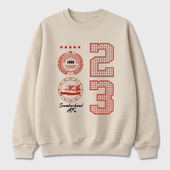 Sneaker Emblem Graphic T-Shirt sneaker match tee designed for the Air Jordan 4 Brick After Brick, featuring coordinated color options for a perfect streetwear match. Natural 2 shirt.