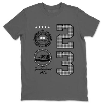 4s Fear shirts to match jordans Sneaker Emblem sneaker match tees Air Jordan 4 Retro Fear match shoes to clothes SNRT Sneaker Tees unisex cotton Cool Grey 2 shirts