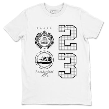 4s Fear shirts to match jordans Sneaker Emblem sneaker match tees Air Jordan 4 Retro Fear match shoes to clothes SNRT Sneaker Tees unisex cotton White 2 shirts