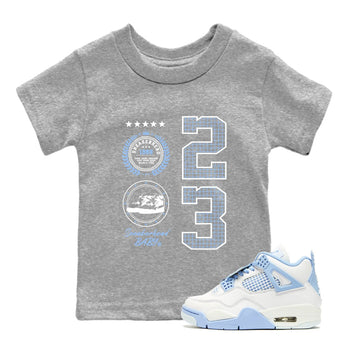 Air Jordan 4 WMNS Aluminumsneaker match tee Sneaker Emblem sneaker match tees Air Jordan 4 Forget Me Not best t-shirts to match jordans SNRT Sneaker Tees Youth Baby Heather Grey 1 tee