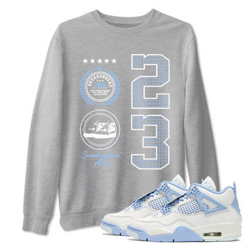Air Jordan 4 WMNS Aluminumsneaker match tee Sneaker Emblem sneaker match tees Air Jordan 4 Forget Me Not best t-shirts to match jordans SNRT Sneaker Tees unisex cotton Heather Grey 1 shirts