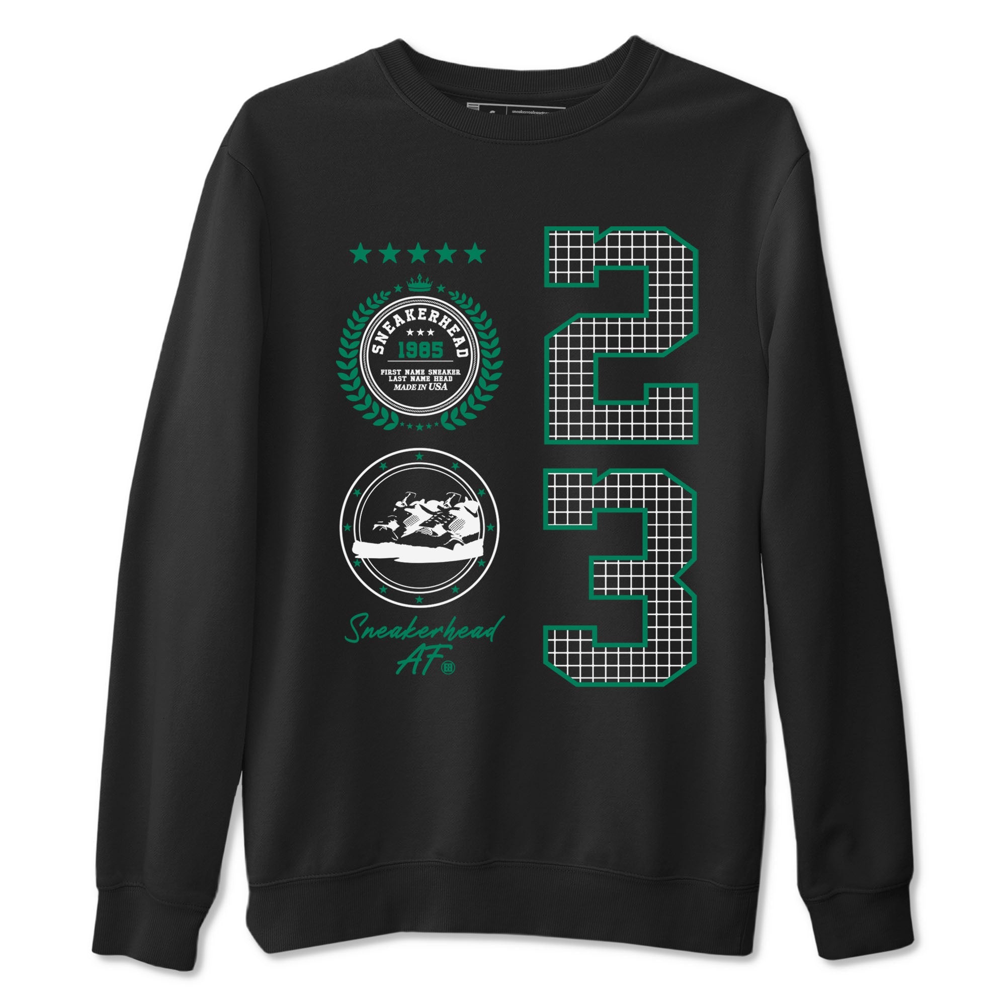 4s Oxidized Green shirts to match jordans Sneaker Emblem sneaker match tees Air Jordan 4 Oxidized Green SNRT Sneaker Tees streetwear brand Black 2 unisex cotton tee