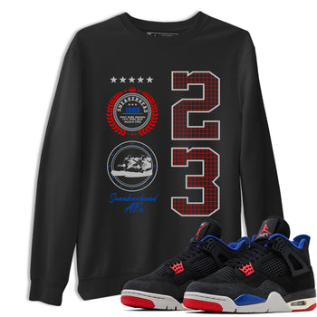Sneaker match tees – Sneaker Tees To Match Jordan 4 Retro Rare Air Shoes – Sneaker Emblem Tee Black 1