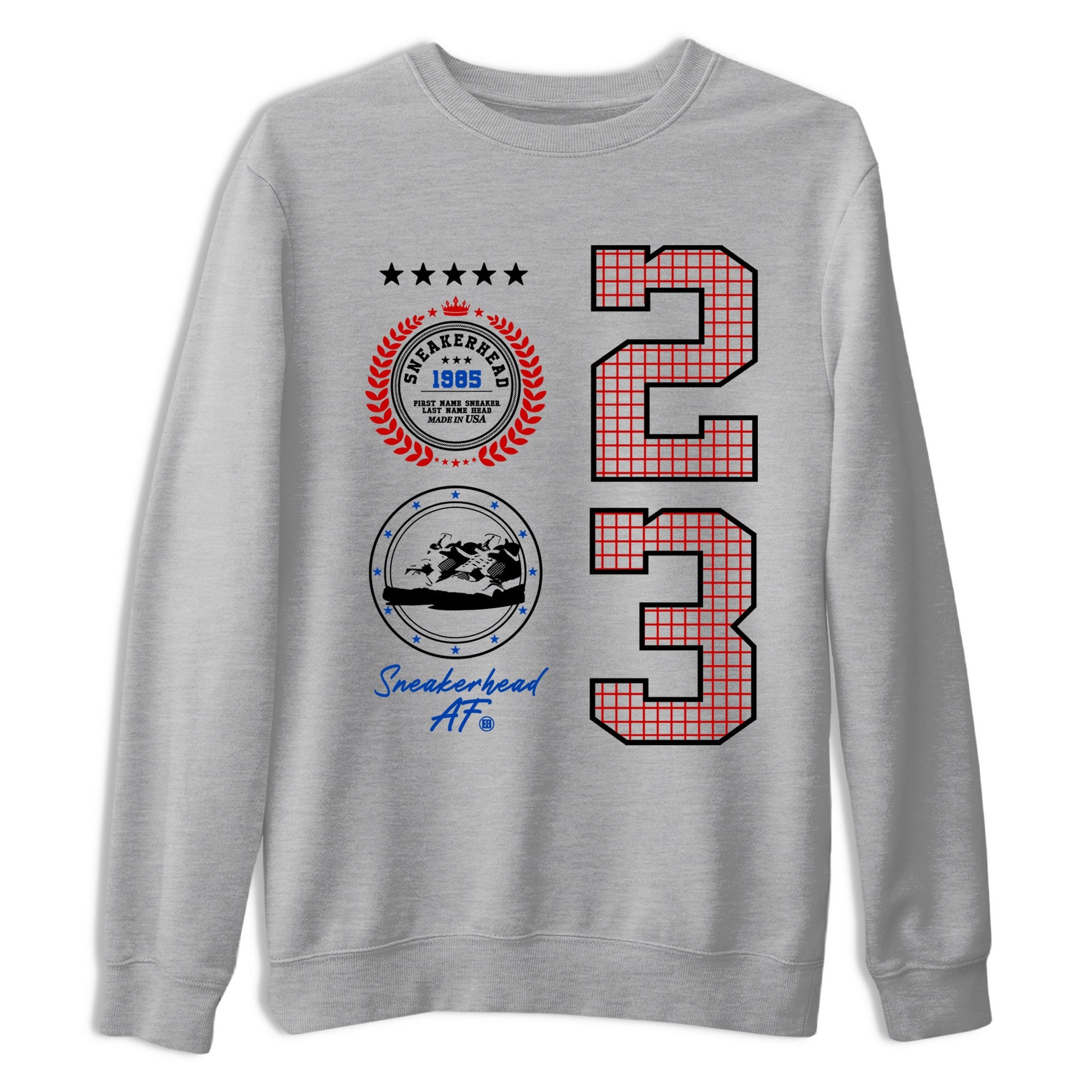 Sneaker match tees – Sneaker Tees To Match Jordan 4 Retro Rare Air Shoes – Sneaker Emblem Tee Heather Grey 2
