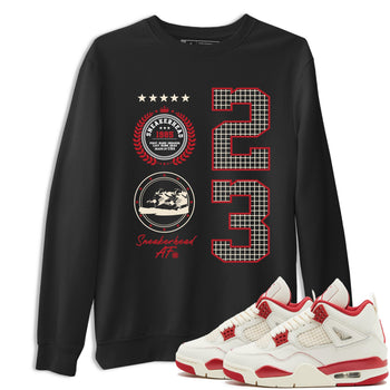 Best Sneakerfits graphic tee – Perfect Valentine's Day outfits to match Air Jordan 4 Valentines Day – Sneaker Emblem Tee Black 1