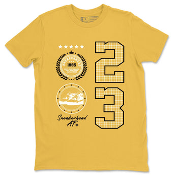 AJ4 Vivid Sulfur shirt to match jordans Sneaker Emblem sneaker tees Air Jordan 4 Vivid Sulfur SNRT Sneaker Release Tees unisex cotton Daisy 2 crew neck shirt