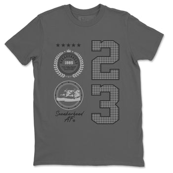 4s Wet Cement shirts to match jordans Sneaker Emblem sneaker match tees Air Jordan 4 Wet Cement SNRT Sneaker Release Tees unisex cotton Cool Grey 2 crew neck shirts