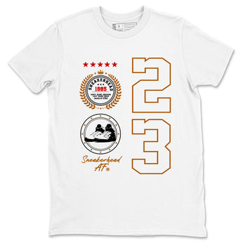 5s Archaeo Brown shirts to match jordans Sneaker Emblem sneaker match tees Air Jordan 5 Archaeo Brown SNRT Sneaker Release Tees unisex cotton White 2 crew neck shirts