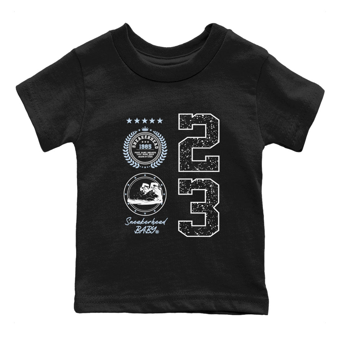 6s White Black shirt to match jordans Sneaker Emblem sneaker tees Air Jordan 6 White Black SNRT sneaker release tees baby toddler Black 2 cotton Shirt