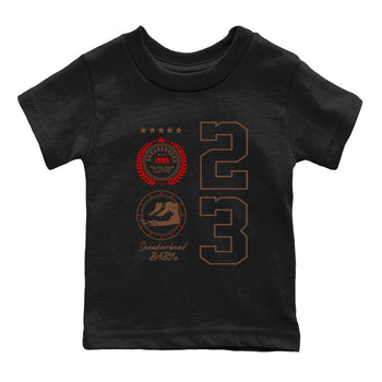 9s Olive shirts to match jordans Sneaker Emblem sneaker match tees Air Jordan 9 Olive match shoes to clothes SNRT Sneaker Tees Youth Baby Black 2 tee