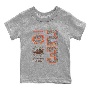 Yeezy 350 Carbon Beluga shirts to match jordans Sneaker Emblem sneaker match tees Yeezy 350 Carbon Beluga match shoes to clothes SNRT Sneaker Tees Youth Baby Heather Grey 2 tee