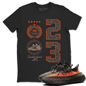Yeezy 350 Carbon Beluga shirts to match jordans Sneaker Emblem sneaker match tees Yeezy 350 Carbon Beluga match shoes to clothes SNRT Sneaker Tees unisex cotton Black 1 shirts