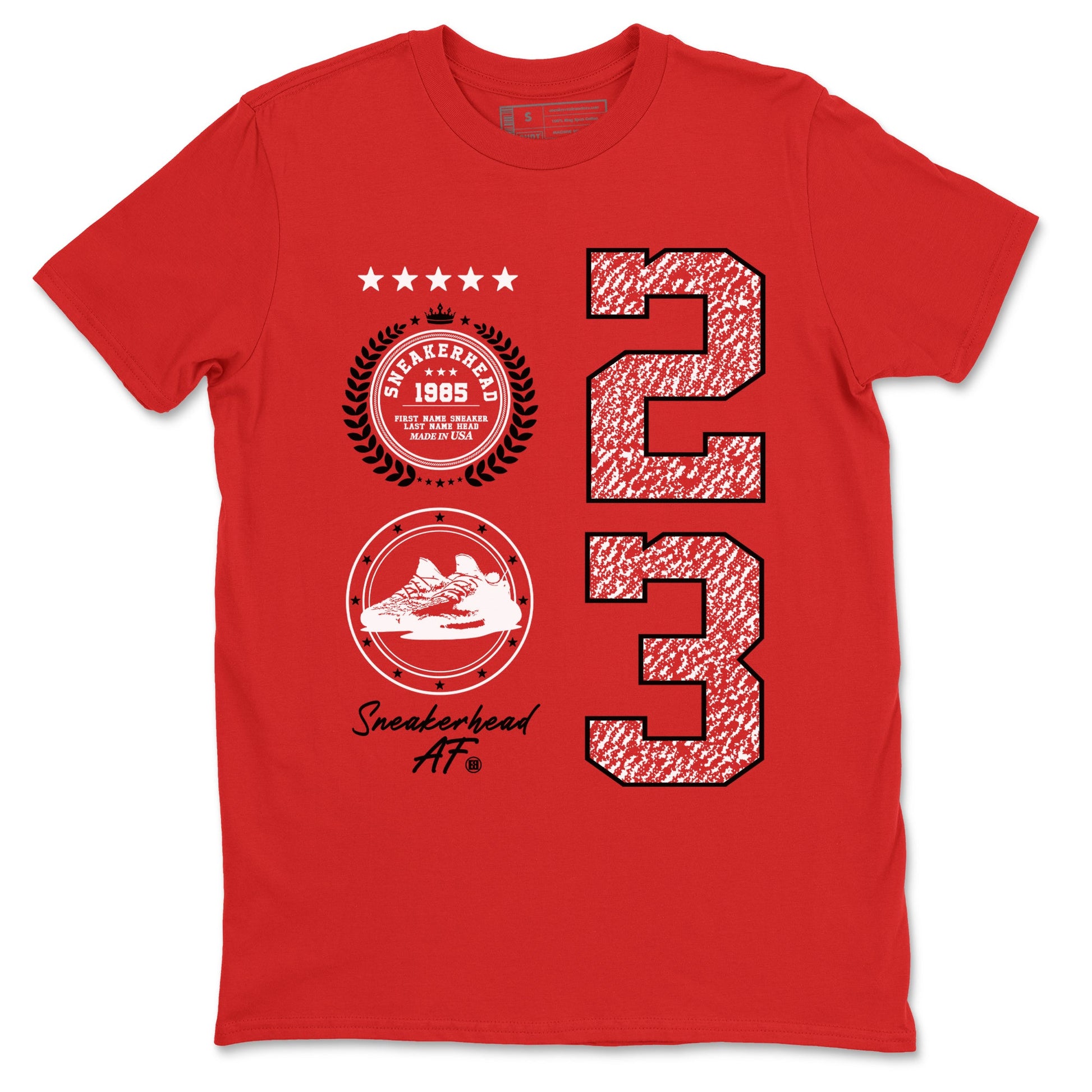 Yeezy 350 Zebra shirts to match jordans Sneaker Emblem sneaker match tees Yeezy 350 Zebra match shoes to clothes SNRT Sneaker Tees unisex cotton Red 2 shirts