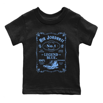 AJ11 Retro Legend Blue shirts to match jordans Sneaker Label best t shirts to wear with jordans 11s Legend Blue match shoes to clothes SNRT Sneaker Tees Youth Baby Black 2 tee
