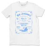 AJ11 Retro Legend Blue shirts to match jordans Sneaker Label best t shirts to wear with jordans 11s Legend Blue match shoes to clothes SNRT Sneaker Tees unisex cotton White 2 shirts