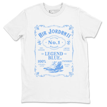 AJ11 Retro Legend Blue shirts to match jordans Sneaker Label best t shirts to wear with jordans 11s Legend Blue match shoes to clothes SNRT Sneaker Tees unisex cotton White 2 shirts