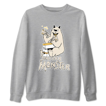 12s Phantom shirts to match jordans Sneaker Monster sneaker match tees Air Jordan 12 WMNS Phantom match shoes to clothes SNRT Sneaker Tees unisex cotton Heather Grey 2 shirts