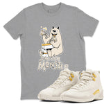 12s Phantom shirts to match jordans Sneaker Monster sneaker match tees Air Jordan 12 WMNS Phantom match shoes to clothes SNRT Sneaker Tees unisex cotton Heather Grey 1 shirts