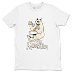 12s Phantom shirts to match jordans Sneaker Monster sneaker match tees Air Jordan 12 WMNS Phantom match shoes to clothes SNRT Sneaker Tees unisex cotton White 2 shirts