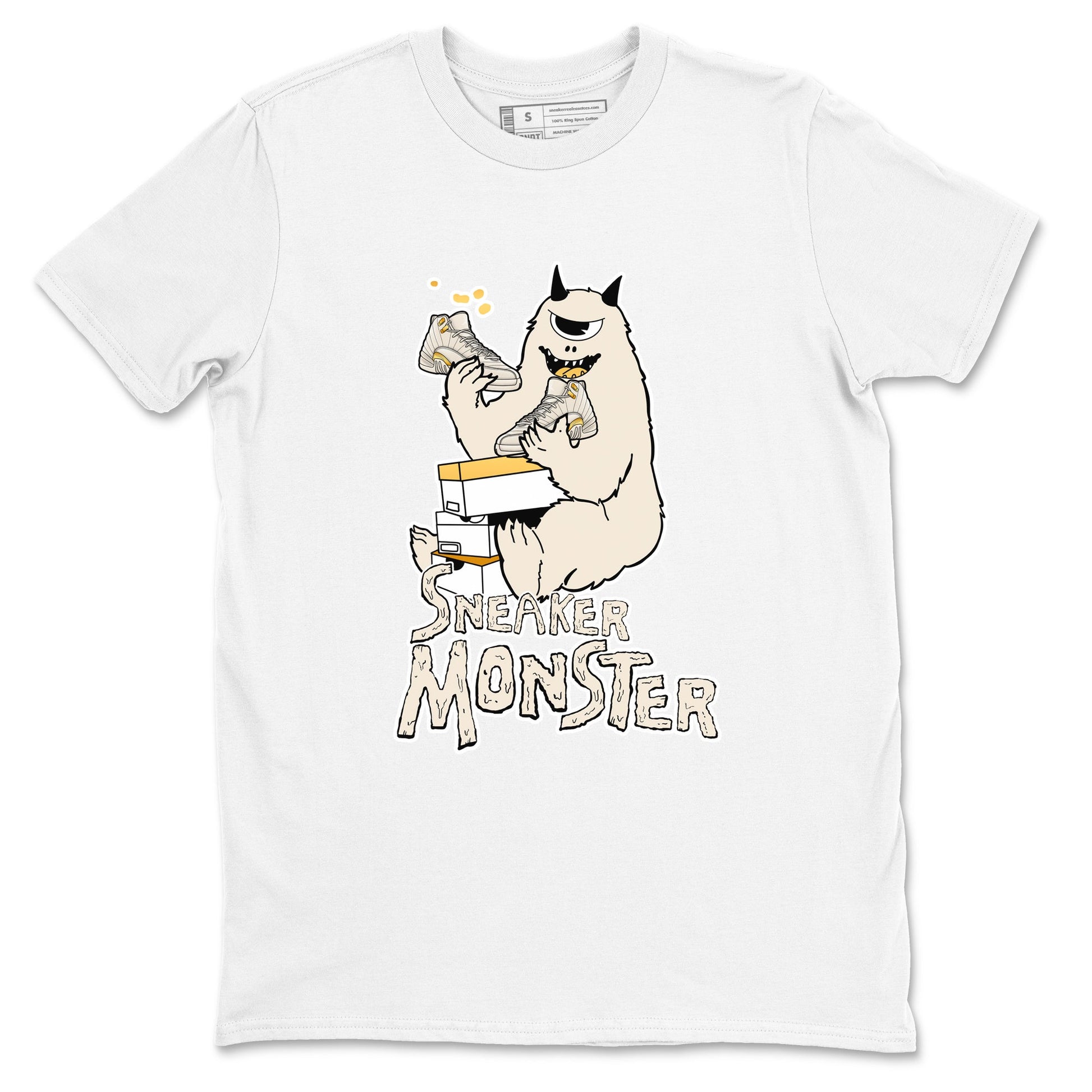 12s Phantom shirts to match jordans Sneaker Monster sneaker match tees Air Jordan 12 WMNS Phantom match shoes to clothes SNRT Sneaker Tees unisex cotton White 2 shirts