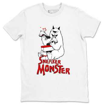 Air Jordan 12 Retro Taxi Flip shirts to match jordans Sneaker Monster sneaker match tees 12s Red Taxi SNRT sneaker release Tees unisex cotton White 2 crew neck shirt