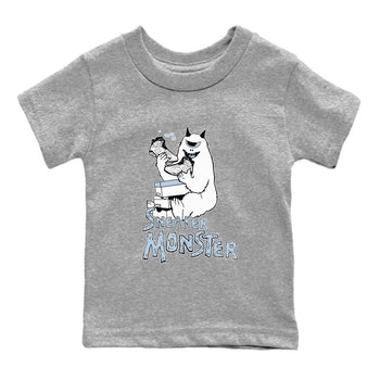 Air Jordan 6 Reverse Oreo shirts to match jordans Sneaker Monster sneaker match tees Air Jordan 6 White Black SNRT sneaker release tees baby toddler Heather Grey 2 cotton Shirt