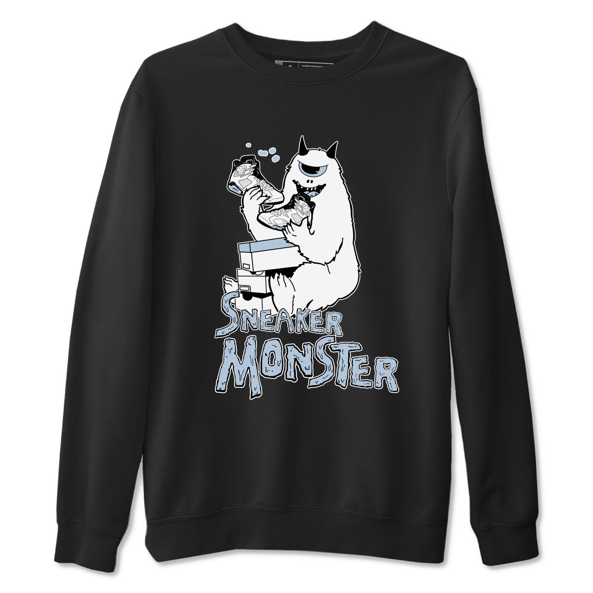 Air Jordan 6 Reverse Oreo shirts to match jordans Sneaker Monster sneaker match tees Air Jordan 6 White Black SNRT Sneaker Release Tees unisex cotton Black 2 crew neck shirt