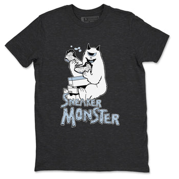 Air Jordan 6 Reverse Oreo shirts to match jordans Sneaker Monster sneaker match tees Air Jordan 6 White Black SNRT Sneaker Release Tees unisex cotton Charcoal Heather 2 crew neck shirt