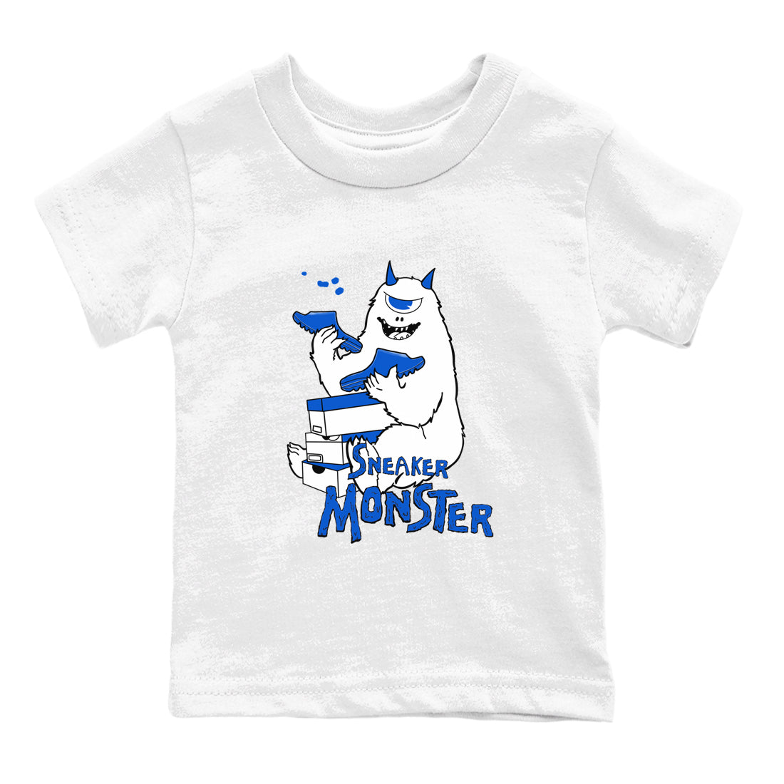 Yeezy Slide Azure shirts to match jordans Sneaker Monster sneaker match tees Yeezy Slide Azure SNRT Sneaker Tees streetwear brand Baby and Youth White 2 cotton tee