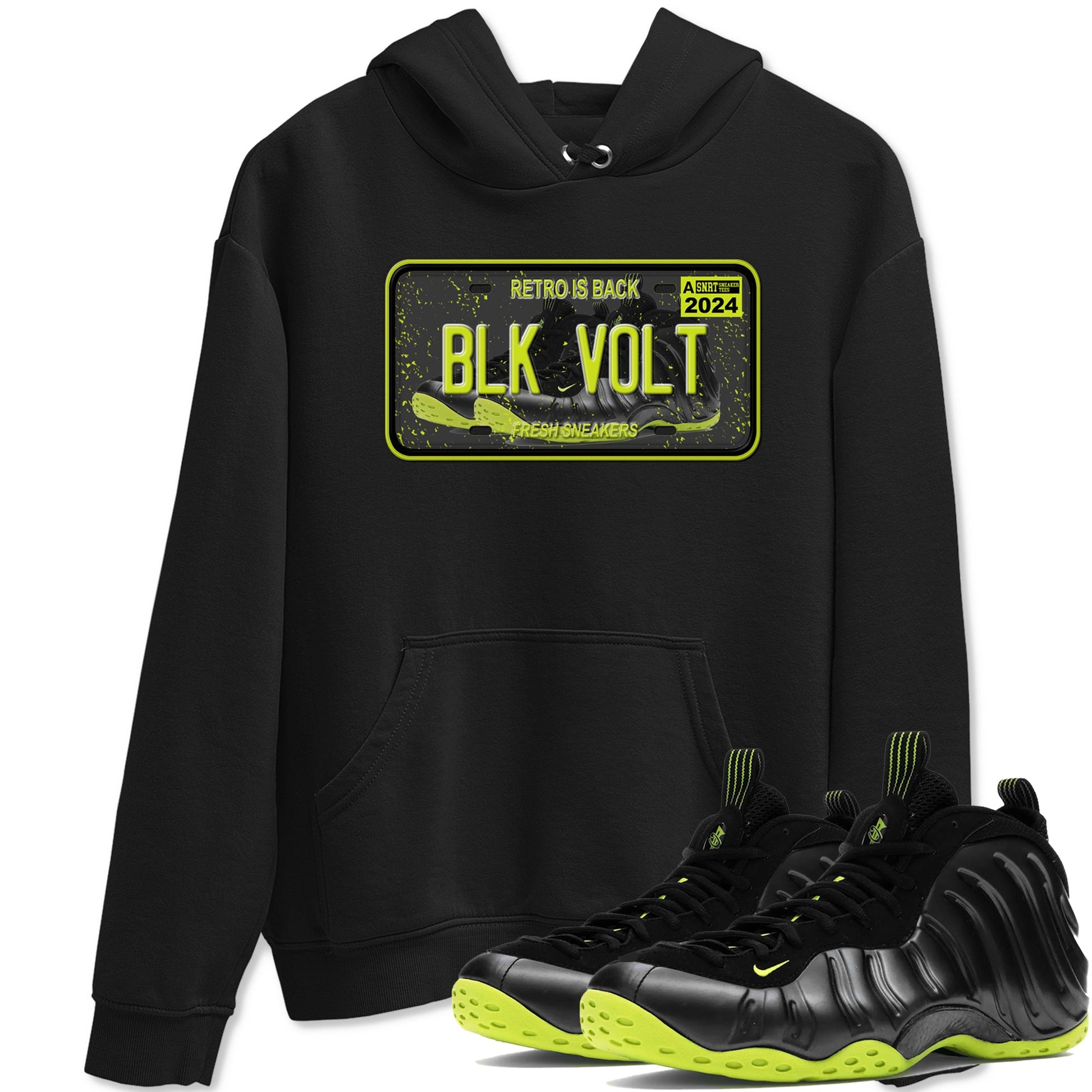 Foams One Black Volt shirts to match jordans Sneaker Plate sneaker match tees Air Foamposite One Black and Volt match shoes to clothes SNRT Sneaker Tees unisex cotton Black 1 shirts