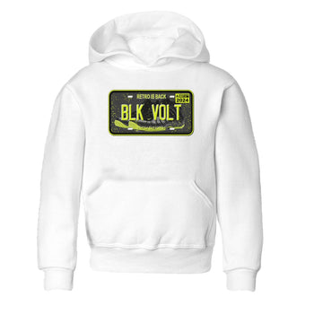 Foams One Black Volt shirts to match jordans Sneaker Plate sneaker match tees Air Foamposite One Black and Volt match shoes to clothes SNRT Sneaker Tees Youth Baby White 2 tee