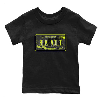 Foams One Black Volt shirts to match jordans Sneaker Plate sneaker match tees Air Foamposite One Black and Volt match shoes to clothes SNRT Sneaker Tees Youth Baby Black 2 tee