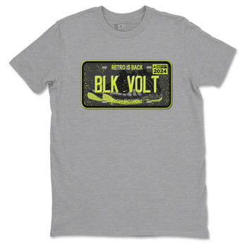 Foams One Black Volt shirts to match jordans Sneaker Plate sneaker match tees Air Foamposite One Black and Volt match shoes to clothes SNRT Sneaker Tees unisex cotton Heather Grey 2 shirts