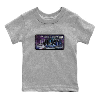 Air Foamposite One Galaxy shirts to match jordans Sneaker Plate sneaker match tees Air Foamposite One Galaxy SNRT Sneaker Release Tees Youth Baby Heather Grey 2 crew neck shirts