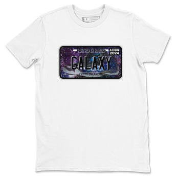 Air Foamposite One Galaxy shirts to match jordans Sneaker Plate sneaker match tees Air Foamposite One Galaxy SNRT Sneaker Release Tees unisex cotton White 2 crew neck shirts