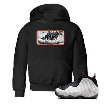 Foams One Jin shirts to match jordans Sneaker Plate sneaker match tees Air Foamposite One Jin match shoes to clothes SNRT Sneaker Tees Youth Baby Black 1 tee