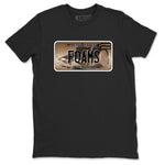 Air Foamposite One Metallic Copper shirts to match jordans Sneaker Plate sneaker match tees Foams One Metallic Copper match shoes to clothes SNRT Sneaker Tees unisex cotton Black 2 shirts