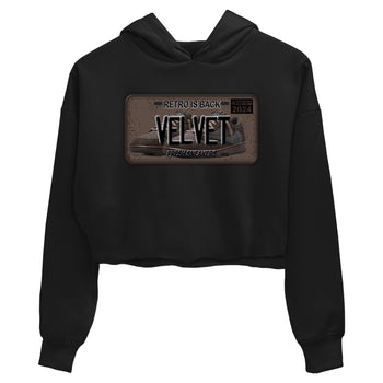 AJ1 Travis Scott Velvet Brown and Dark Mocha shirts to match jordans Sneaker Plate sneaker match tees 1s Travis Scott Velvet Brown match shoes to clothes SNRT Sneaker Tees unisex cotton Black 2 crop tee