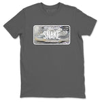 11s Year Of The Snake shirts to match jordans  Sneaker Plate shirts to match jordans Air Jordan 11 Retro Low Year Of The Snake match shoes to clothes SNRT Sneaker Tees unisex cotton Cool Grey 2 shirts