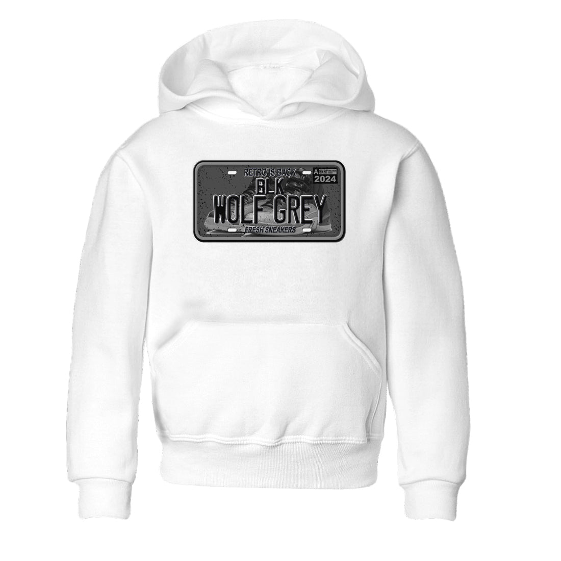 12s Black Wolf Grey shirts to match jordans Sneaker Plate sneaker match tees Air Jordan 12 Barons match shoes to clothes SNRT Sneaker Tees Youth Baby White 2 tee