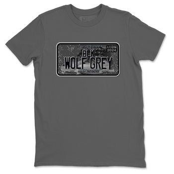 12s Black Wolf Grey shirts to match jordans Sneaker Plate sneaker match tees Air Jordan 12 Barons match shoes to clothes SNRT Sneaker Tees unisex cotton Cool Grey 2 shirts