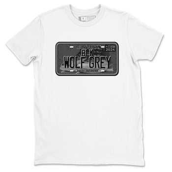 12s Black Wolf Grey shirts to match jordans Sneaker Plate sneaker match tees Air Jordan 12 Barons match shoes to clothes SNRT Sneaker Tees unisex cotton White 2 shirts