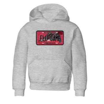 Air Jordan 12 Flu Game shirts to match jordans Sneaker Plate sneaker match tees Air Jordan 12 Flu Game match shoes to clothes SNRT Sneaker Tees Youth Baby Heather Grey 2 tee