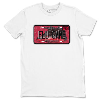 Air Jordan 12 Flu Game shirts to match jordans Sneaker Plate sneaker match tees Air Jordan 12 Flu Game match shoes to clothes SNRT Sneaker Tees unisex cotton White 2 shirts